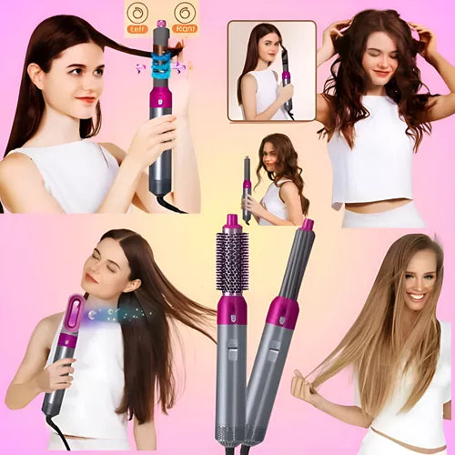 SET MOLDEADOR 5 en 1 HOT Air Styler